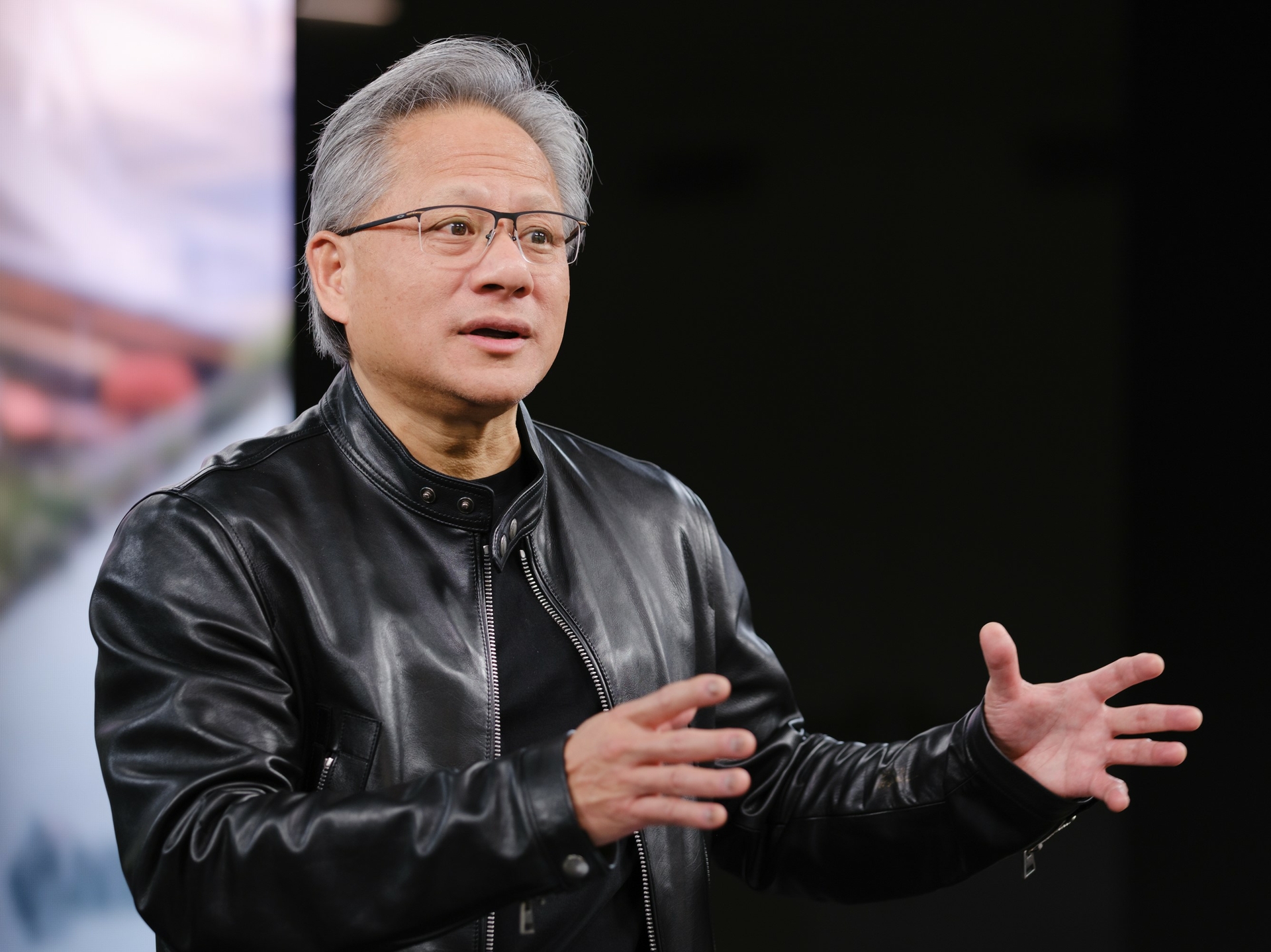 NVIDIA CEO Jensen Huang at GTC 2023