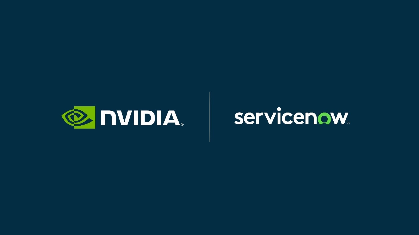 ServiceNow and NVIDIA logos