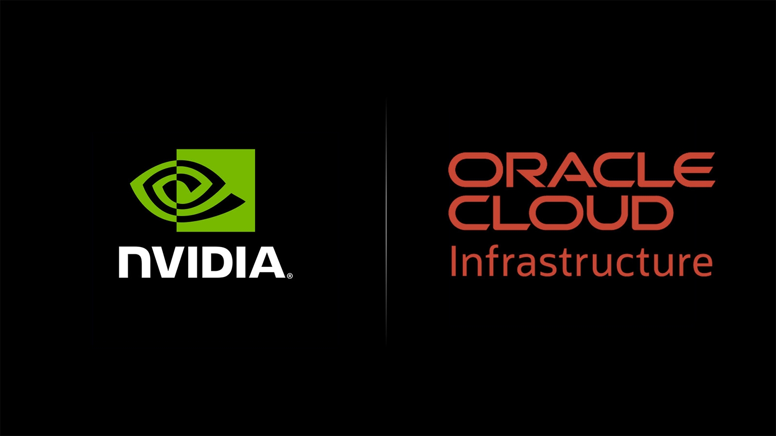 OCI and NVIDIA logos