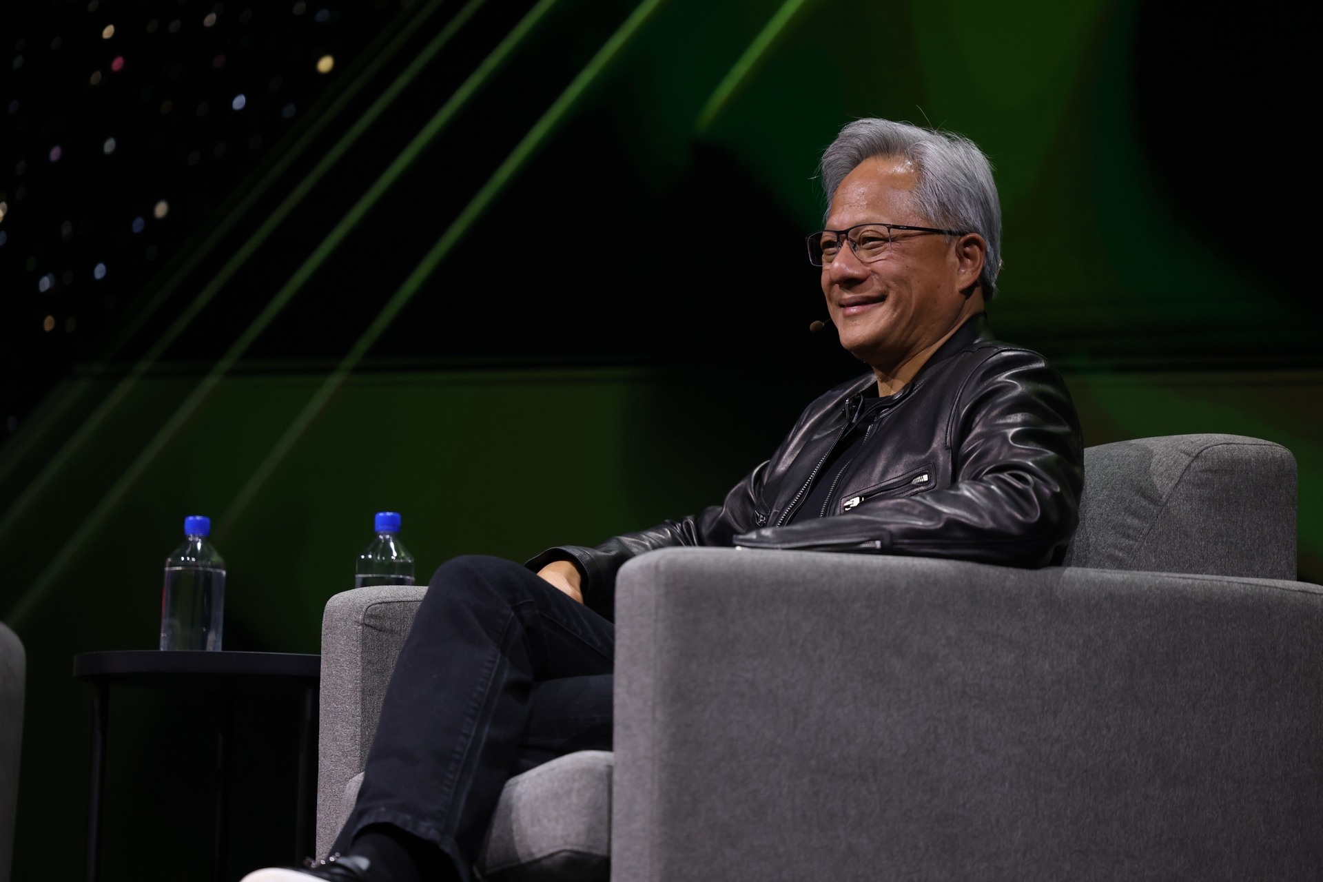 NVIDIA CEO Jensen Huang at SIGGRAPH 2024