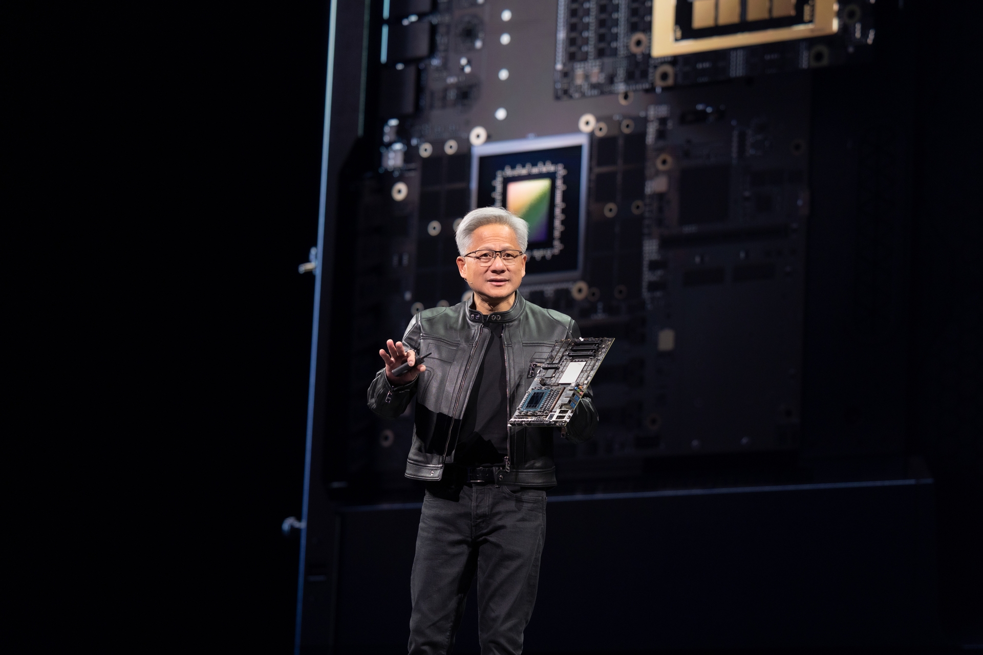 NVIDIA CEO Jensen Huang Presents DGX Station
