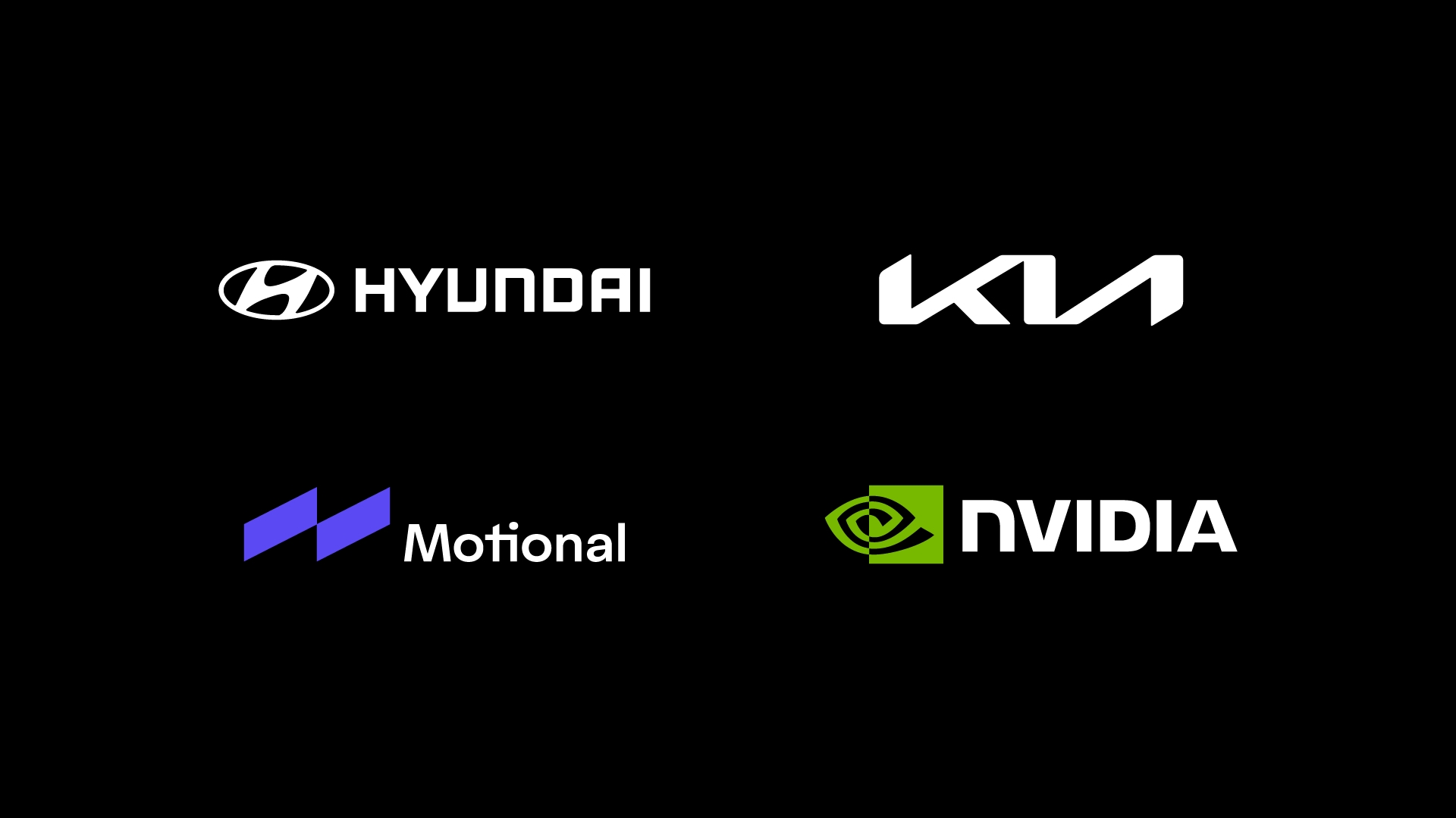 Hyundai Motor, Kia, Motional and NVIDIA