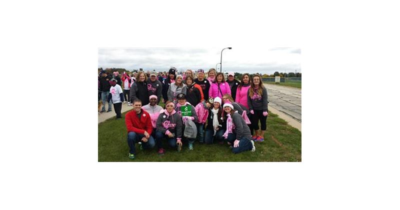 Rockford Associated Bank colleagues make strides against breast cancer Rockford Associated Bank colleagues make strides against breast cancer