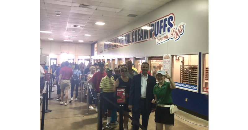 Associated Bank exec makes a puff promise & keeps it: ‘You can’t pass up a cream puff!’