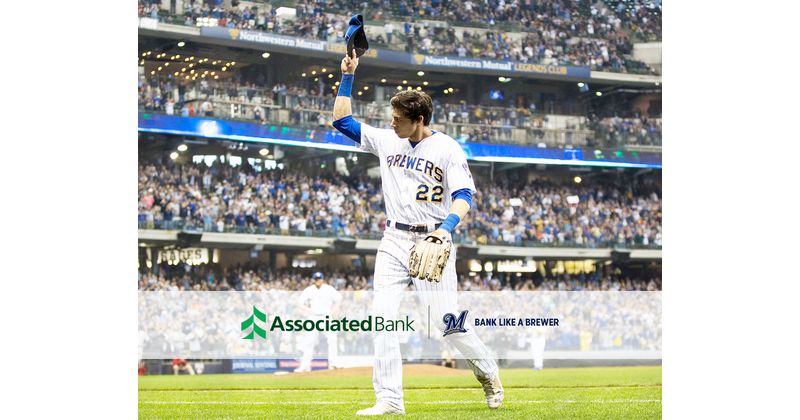 Milwaukee Brewers’ Christian Yelich joins the Associated Bank team