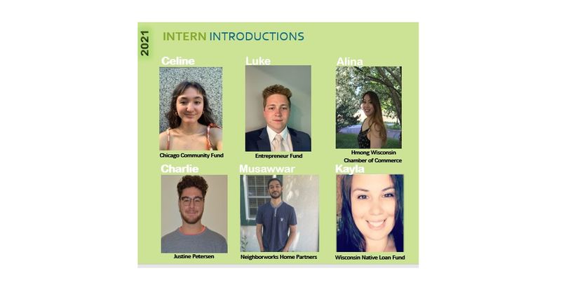 Associated Bank's first Nonprofit Internship Program welcome interns 
