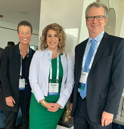 Heidi Hahn, Marilka Velez and Greg Warsek represent Associated Bank at the Commercial Real Estate Awards Dinner in Chicago. 