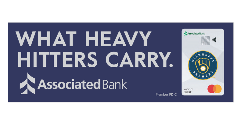 Milwaukee Brewers™ and Associated Bank Announce Enhanced Benefits for Brewers™ Checking Customers