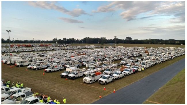 Casi 8,000 trabajadores de Duke Energy en Florida est&aacute;n listos para entrar en servicio despu&eacute;s de que pase el hurac&aacute;n Irma 