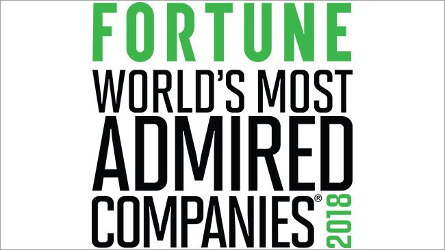 Duke Energy named one of Fortune's "World's Most Admired Companies"