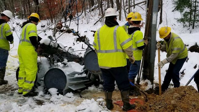 Duke Energy crews restore power to more than 250,000 customers after winter storm moves through Carolinas