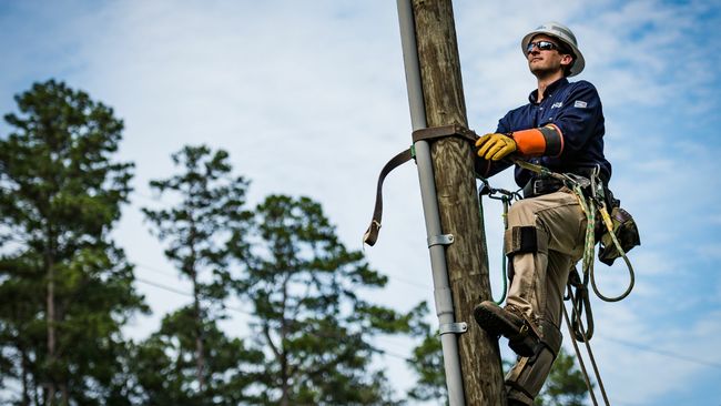 From chasing storms to scaling poles, Duke Energy lineworkers keep the grid running