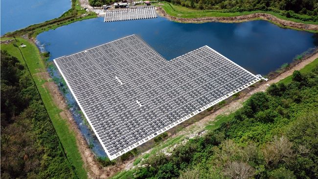 Largest floating solar power plant in the Southeast coming to Fort Bragg