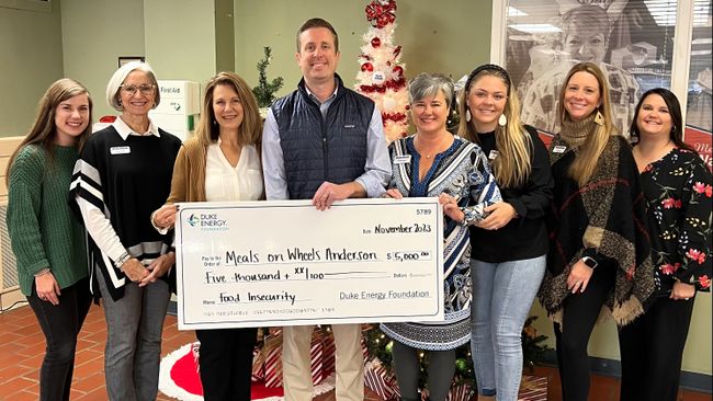 Duke Energy celebrates Giving Tuesday with nearly $240,000 in ‘surcee’ contributions to help fight hunger in South Carolina