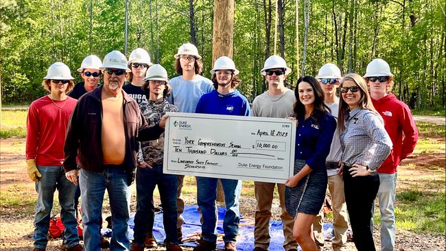 Duke Energy celebrates National Lineworker Appreciation Day with $50,000 in grants supporting training programs in South Carolina 