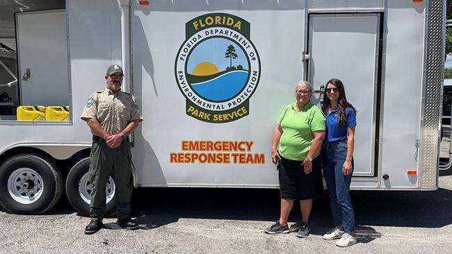 Duke Energy Foundation grant provides new strike team trailer for Florida State Parks in time for hurricane season