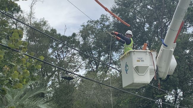 Duke Energy plans to restore power to 95% of customers affected by Hurricane Idalia by tonight except those in the hardest-hit areas