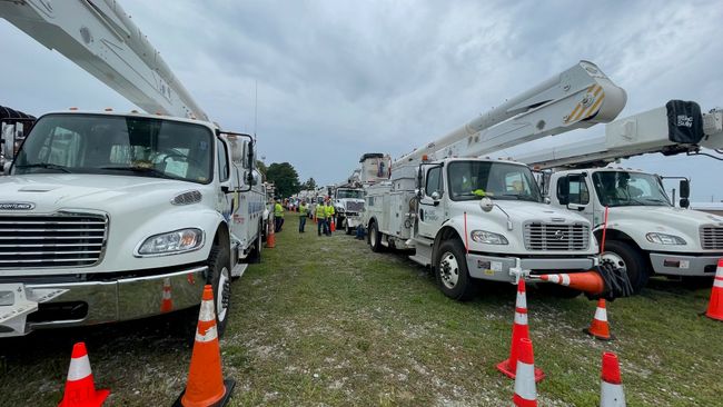 Duke Energy comienza con la restauración de suministro eléctrico luego de que el huracán Idalia pasa por las Carolinas