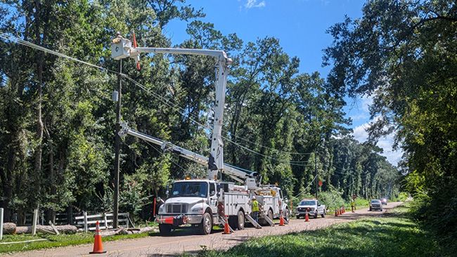 Duke Energy restores power for 90% of customers within 24 hours, establishes estimated time of restoration for north Florida customers impacted by Hurricane Debby