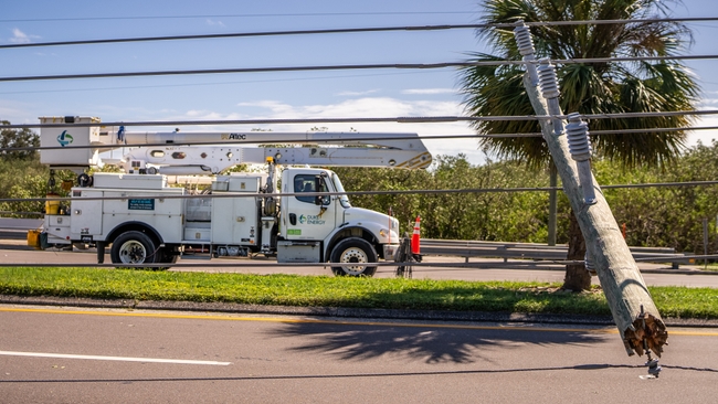 Duke Energy Florida issues estimated times of restoration for customers impacted by Hurricane Milton