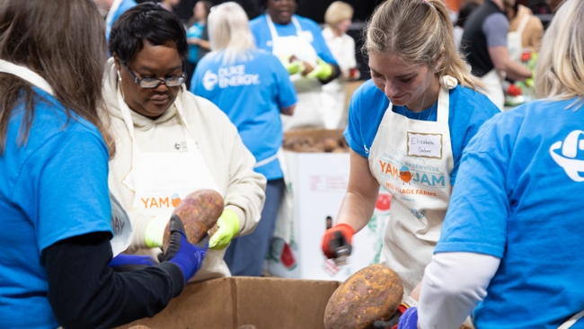 Duke Energy kicks off monthlong campaign providing more than $600,000 to help fight hunger in South Carolina