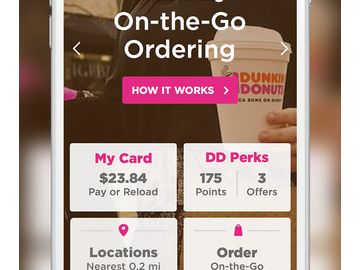 DUNKIN’ DONUTS TESTS ON-THE-GO ORDERING AND DELIVERY SERVICE IN SELECT MARKETS DUNKIN’ DONUTS TESTS ON-THE-GO ORDERING AND DELIVERY SERVICE IN SELECT MARKETS