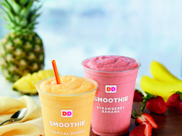 SUMMER BRINGS NEW FRUIT SMOOTHIES TO DUNKIN’ DONUTS 