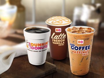DUNKIN’ DONUTS BREWS A SWIRL OF EXCITEMENT WITH NEW COFFEE FLAVOR SWIRLS AND COFFEE CREME DONUTS