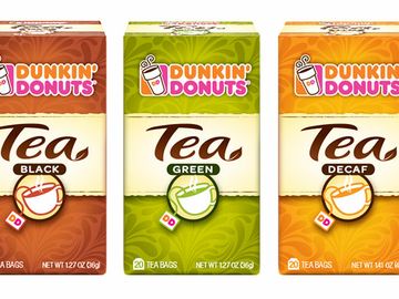 PACKAGED TEA HAS A NEW LOOK AT DUNKIN’ DONUTS PACKAGED TEA HAS A NEW LOOK AT DUNKIN’ DONUTS