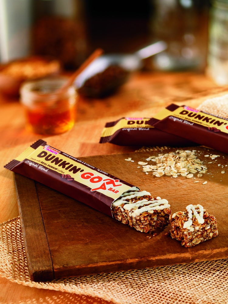 DUNKIN’ DONUTS INTRODUCES DUNKIN’ GO BAR CHEWY GRANOLA BAR