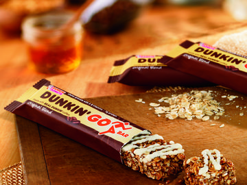 DUNKIN’ DONUTS INTRODUCES DUNKIN’ GO BAR CHEWY GRANOLA BAR