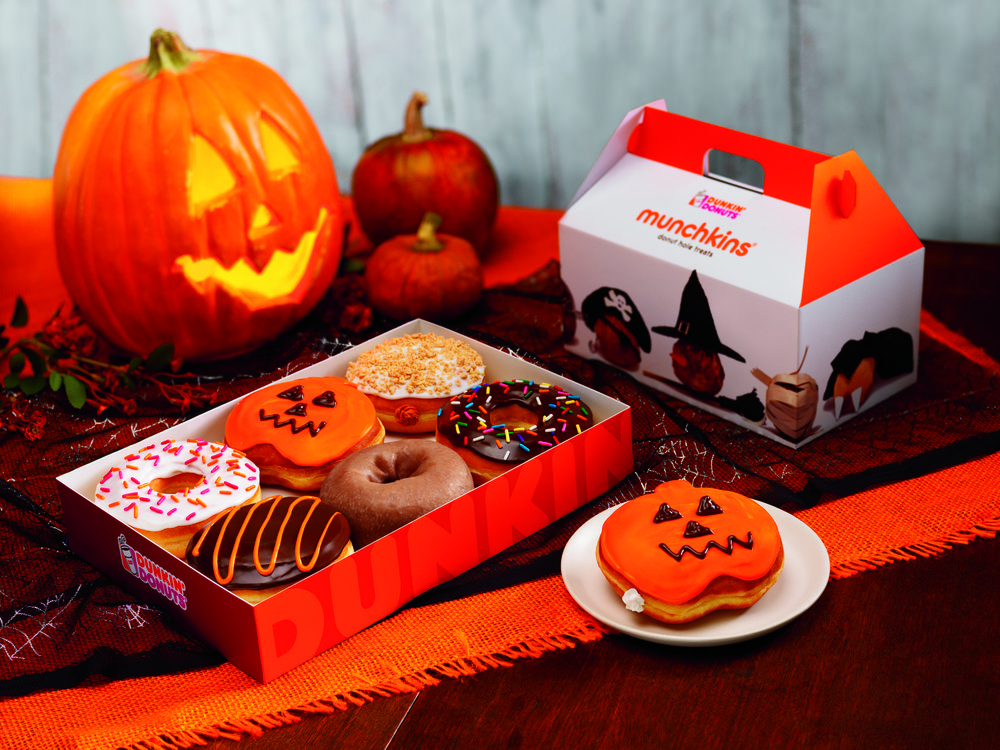 NEW TREATS FOR OCTOBER AT DUNKIN’ DONUTS