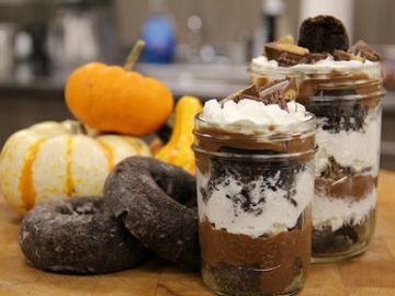 Culinary Corner: Halloween Candy & Donut Trifle
