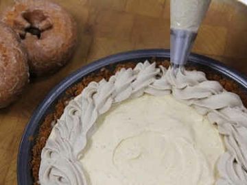 Culinary Corner: No-Bake Pumpkin Pie with a Donut Crust!