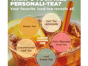 What’s Your Iced Personali-TEA? Take The Quiz and Share For a Chance to Win Free DD Iced Tea For a Year!
