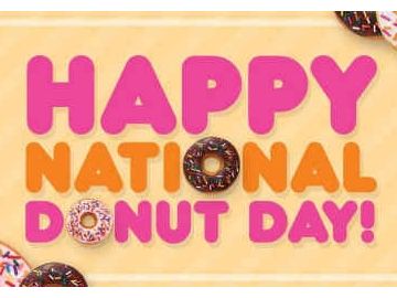Happy National Donut Day! Celebrate with us, Dunkin’ style!