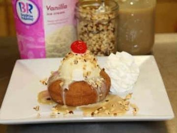 Chef’s Corner: Donut Ice Cream Sundaes