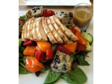 Chef’s Corner: Memorial Day Picnic with Panzanella Salad and Festive Munchkins® Donut Hole Treats Centerpiece