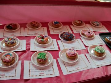 Dunkin' Brands Employees Show off Their Donut Decorating Skills on National Donut Day