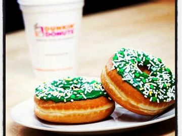Celebrate St. Patrick’s Day with Dunkin’ Donuts