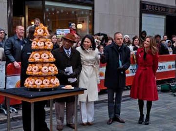 BehinDD the Scenes at TODAY: The Making of the TODAY Donut Cake