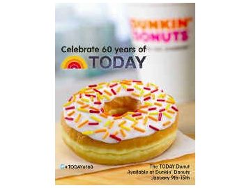 Dunkin’ Donuts Introduces TODAY Donut, Shares How To Make a Mini Donut Cake