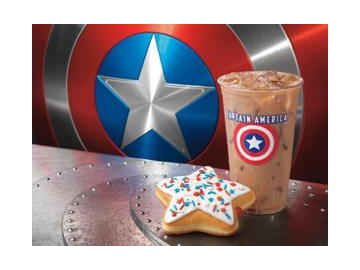 Dunkin’ Donuts Unveils Delicious New Menu Items InspireDD by Captain America: The First Avenger