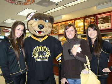 April 12, 2011: Dunkin’ Donuts Celebrates Extension of “Caught Cold” Promotion with Boston’s Biggest Ticket Giveaway