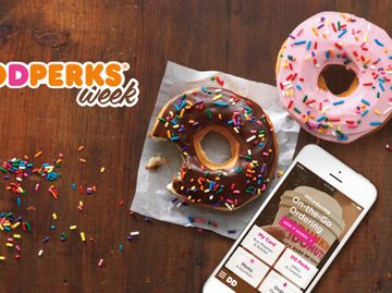Dunkin’ Donuts to Launch First-Ever “Perks Week” November 14 to Honor and Reward Loyal Guests