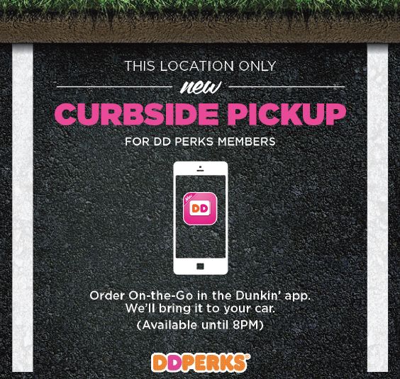 Dunkin’ Donuts Testing Curbside Pickup in Natick, MA to Keep Our On-the-Go Guests Running