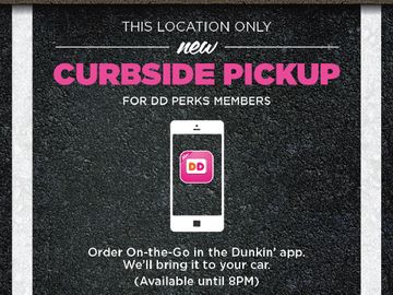 Dunkin’ Donuts Testing Curbside Pickup in Natick, MA to Keep Our On-the-Go Guests Running