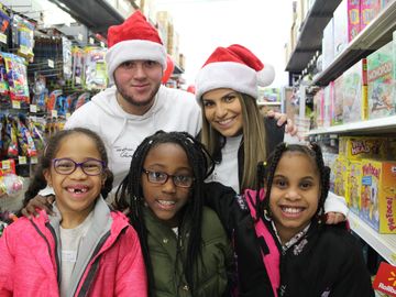 The Cafua Family Brings Joy to Local MA Children with “100 for 100” Holiday Shopping Spree Event