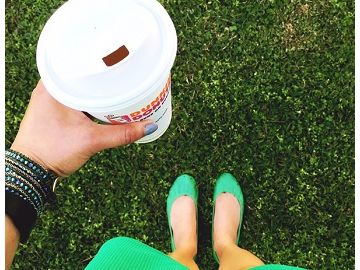 Culinary Corner: St. Patrick’s Day Blondie Featuring Pistachio Flavored Iced Coffee