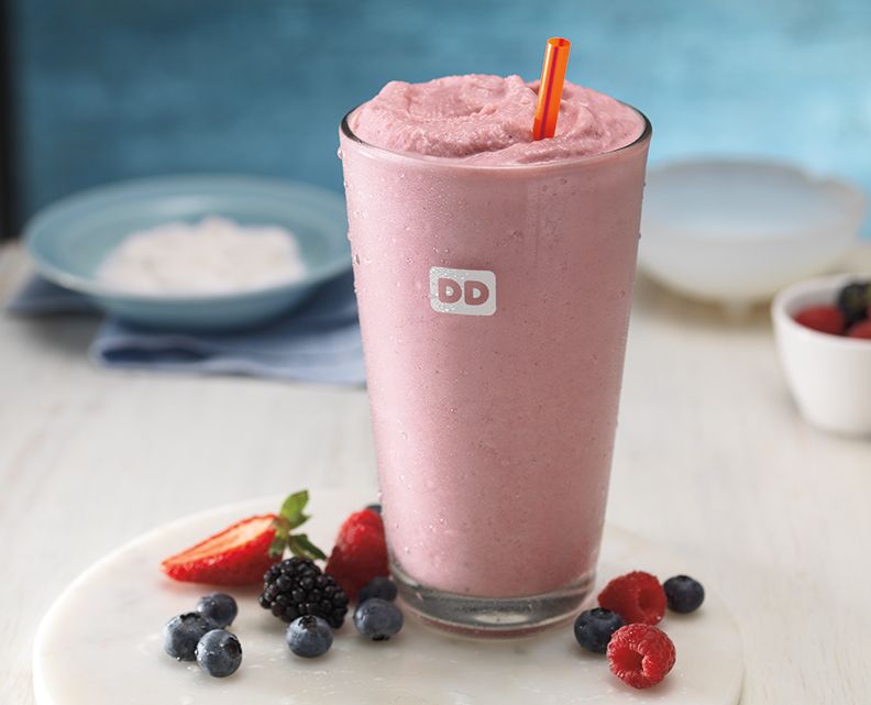 Running Wild This Summer: Dunkin’ Donuts Serves New Wildberry Smoothie 